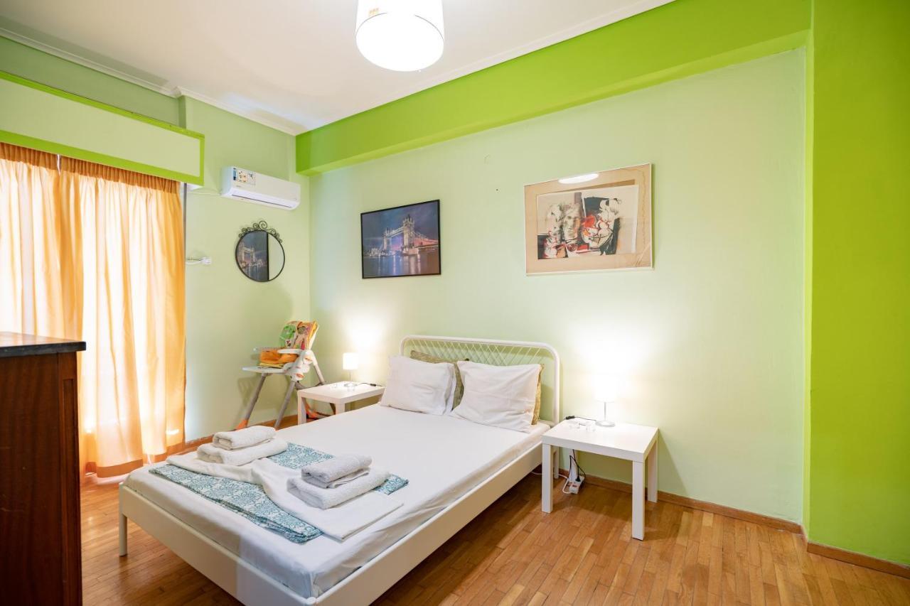 Ampelokipi Metro St. 2 Bedrooms 6 Pers. Apartment Atene Esterno foto